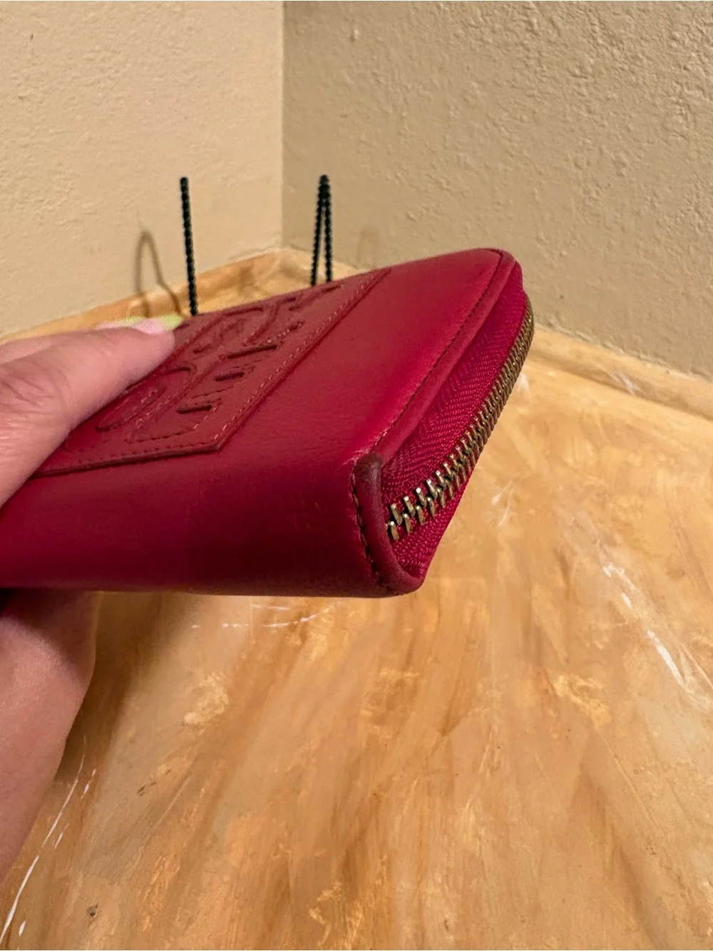 See By Chloe Red zip-around wallet